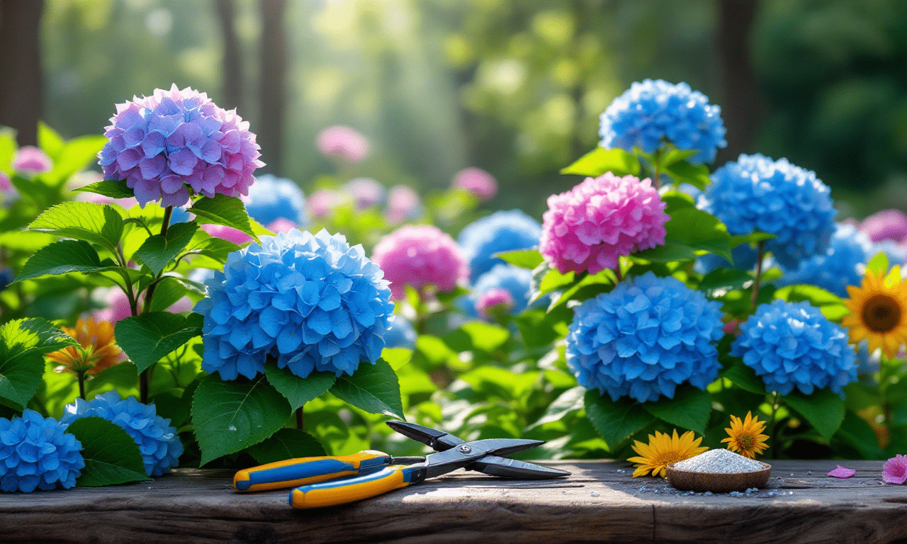 Cosa dare alle ortensie a giugno per avere colori davvero spettacolari