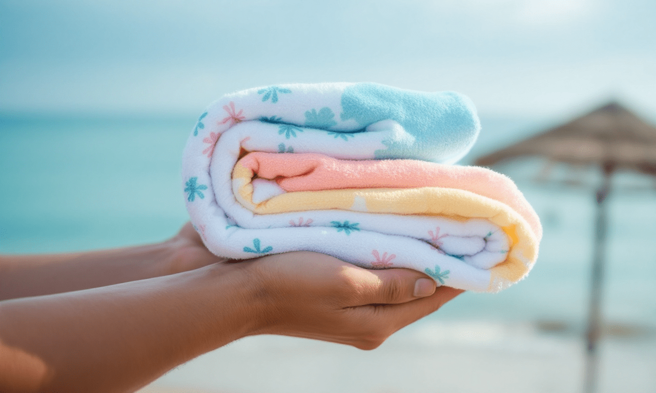 Il trucco sorprendente per avere asciugamani da spiaggia super morbidi!