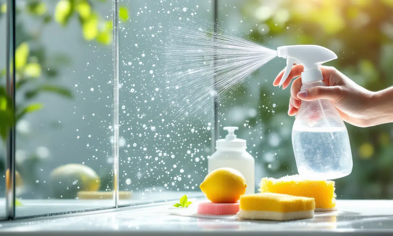 Calcare ostinato nella doccia? Il metodo che non graffia il vetro