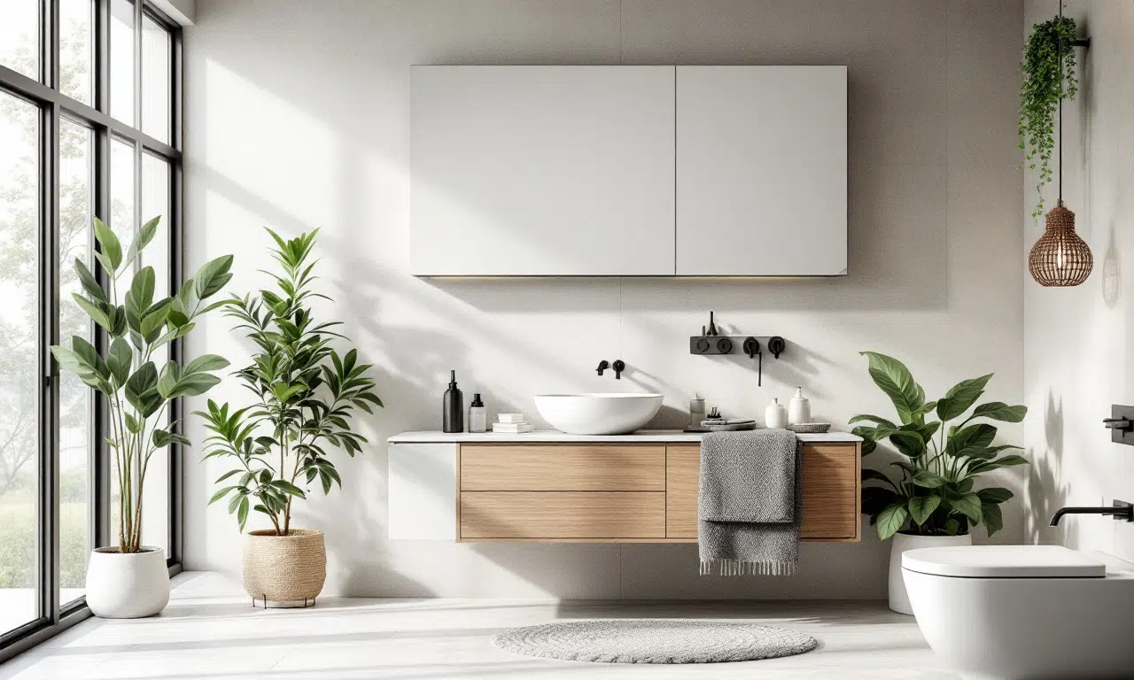Bagno ordinato e chic: idee per il 2025 che fanno la differenza