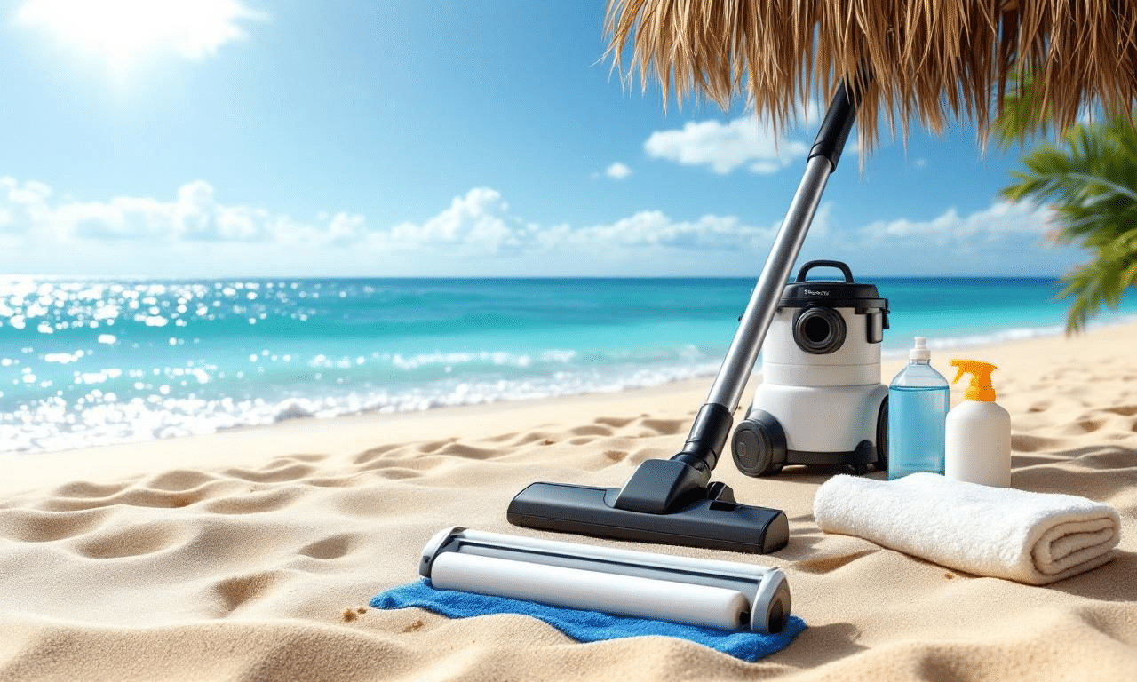 Come togliere la sabbia da tappeti e divani dopo il mare