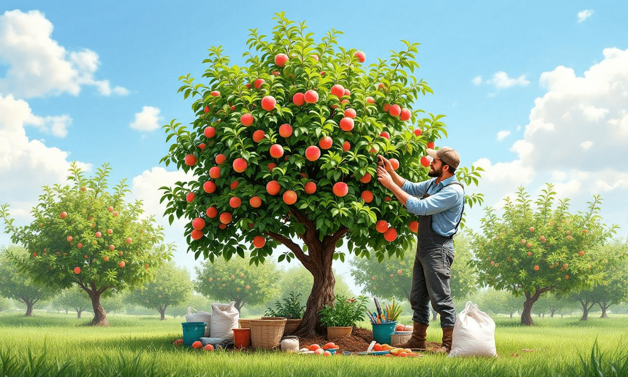 Come coltivare un pesco che regala frutti ogni anno