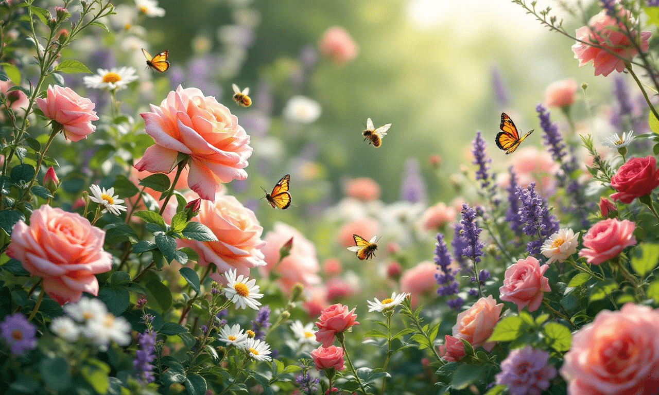 Le erbe segrete che fanno fiorire meglio le rose