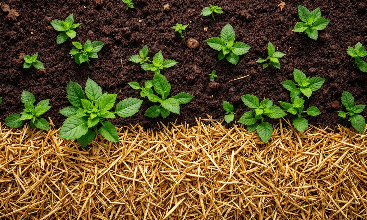 Il mulching organico per un terreno sempre fertile