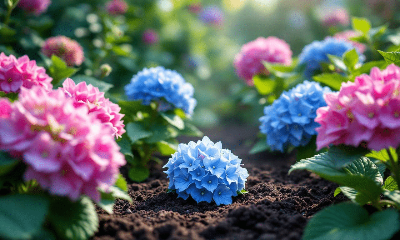 Vuoi ortensie rosa o blu? Questo semplice trucco con il pH fa la magia